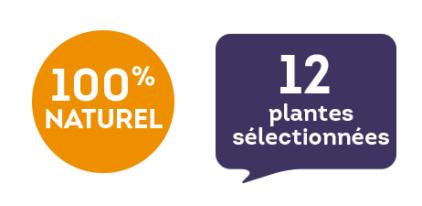 12-plantes-selectionnees 100 % naturel - 12 plantes sélectionnées